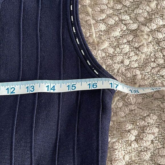 Banana Republic Navy A-Line Dress. Size Small - Picture 8 of 10